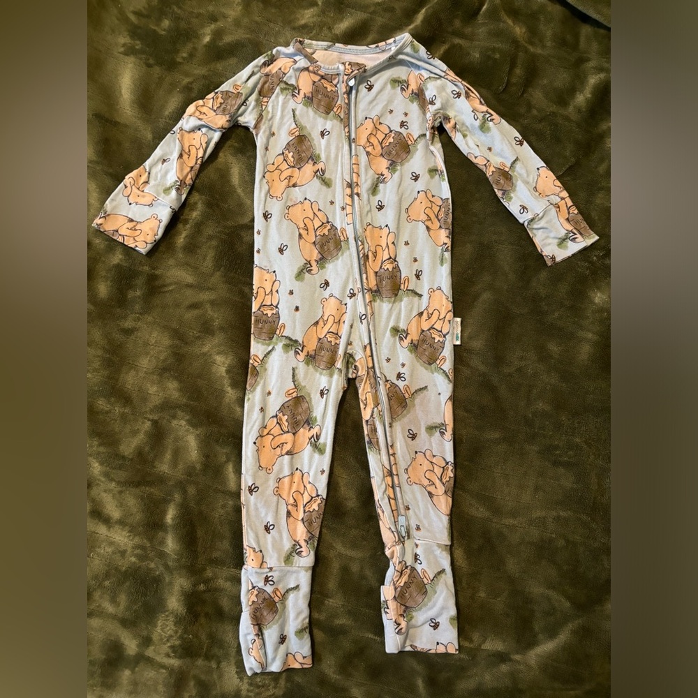 POOH Bamboo Jammies 6/12 months